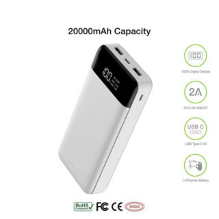 پاوربانک 20000 میلی آمپر ABS
