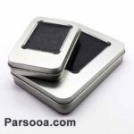 جعبه فلزی فلش مموری کوچک 6×9 نقره ای