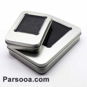 جعبه فلزی فلش مموری کوچک 6&times;9 نقره ای